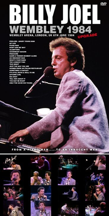 BILLY JOEL / WEMBLEY 1984 UPGRADE (1DVDR) PRO-SHOT