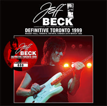 Load image into Gallery viewer, JEFF BECK / DEFINITIVE TORONTO 1999 (2CD+Bonus DVDR)
