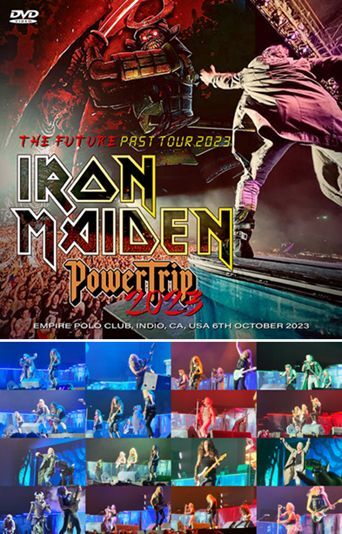 IRON MAIDEN / POWER TRIP 2023 (1DVDR)