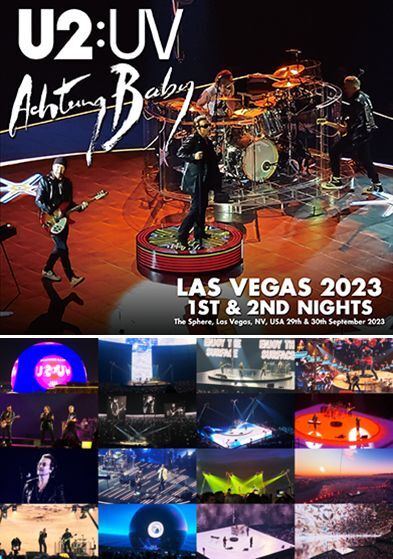 U2 / LAS VEGAS 2023 1st & 2nd Nights (4CDR+1DVDR)