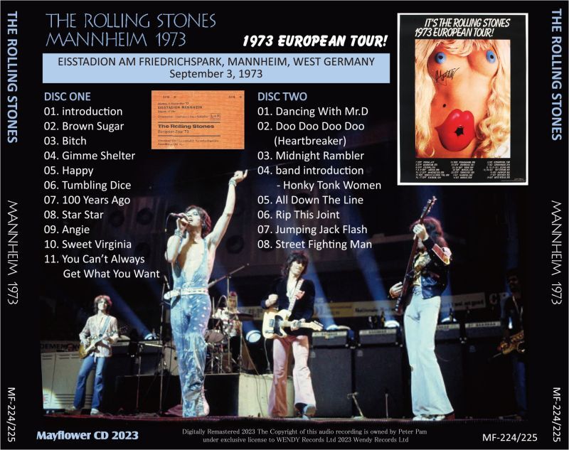 THE ROLLING STONES / 1973 MANNHEIM (2CD)