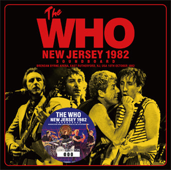 THE WHO / NEW JERSEY 1982 SOUNDBOARD (2CD)