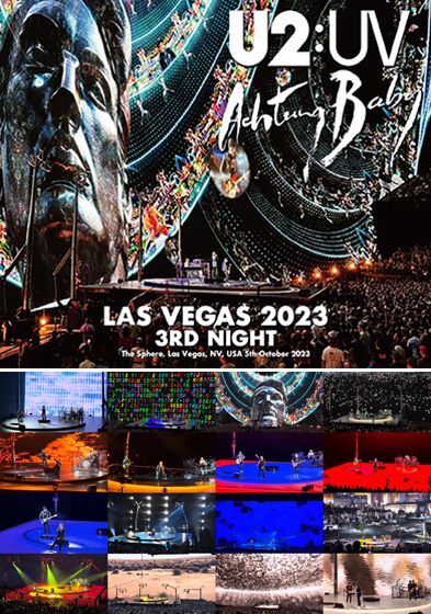 U2 / LAS VEGAS 2023 3RD NIGHT (2CDR+1DVDR)