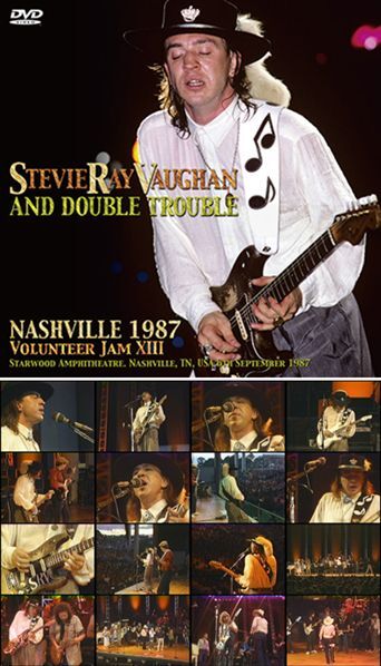 STEVIE RAY VAUGHAN & DOUBLE TROUBLE / NASHVILLE 1987 (1DVDR)