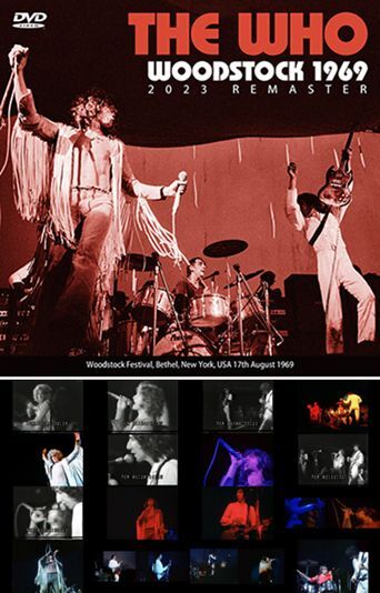 THE WHO / WOODSTOCK 1969 2023 REMASTER (1DVDR)