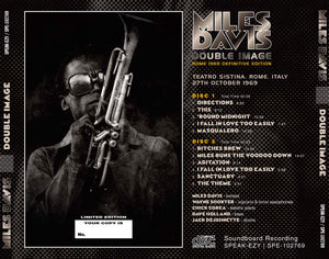 MILES DAVIS / DOUBLE IMAGE ROME 1969 Definitive Edition (2CD)