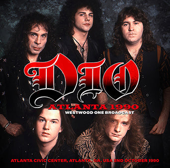 DIO / ATLANTA 1990 WESTWOOD ONE BROADCAST SOUNDBOARD (1CDR)