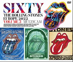 THE ROLLING STONES / EUROPE 2022 VOLUME 3 MULTICAM (3DVDR)