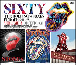 THE ROLLING STONES / EUROPE 2022 VOLUME 4 MULTICAM (3DVDR)