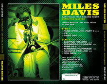 Load image into Gallery viewer, MILES DAVIS / SAO PAULO 1974 SECOND NIGHT Definitive Master (2CD)
