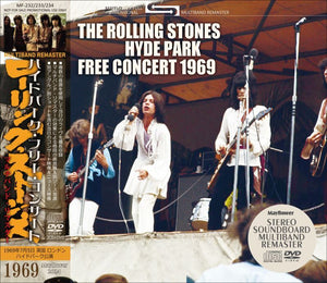 THE ROLLING STONES / 1969 HYDE PARK FREE CONCERT (2CD+1DVD)