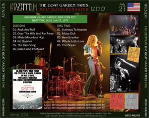 LED ZEPPELIN / 1973 THE GOAT GARDEN TAPES uno (2CD)