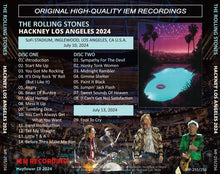 Load image into Gallery viewer, THE ROLLING STONES / 2024 HACKNEY LOS ANGELES (2CD)
