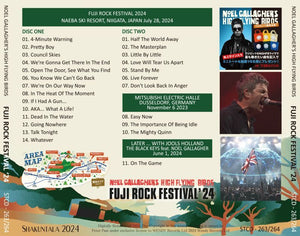 NOEL GALLAGHER / 2024 FUJI ROCK FESTIVAL (2CD)