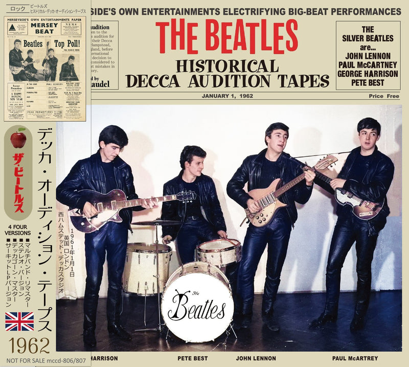 THE BEATLES / HISTORICAL DECCA AUDITION TAPES (2CD)