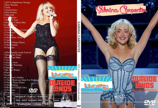 Sabrina Carpenter / 2025 Lollapalooza 2024 Outside Sabrina Carpenter (1DVD)