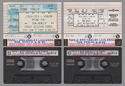 DON HENLEY / L.A.FORUM 1990 MIKE MILLARD MASTER TAPES (2CDR)