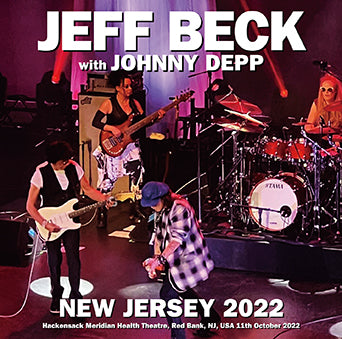 JEFF BECK w/JOHNNY DEPP / NEW JERSEY 2022 (2CDR)