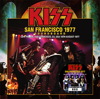 KISS / SAN FRANCISCO 1977 SOUNDBOARD (1CD)