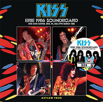 KISS / ERIE 1986 SOUNDBOARD (2CD)