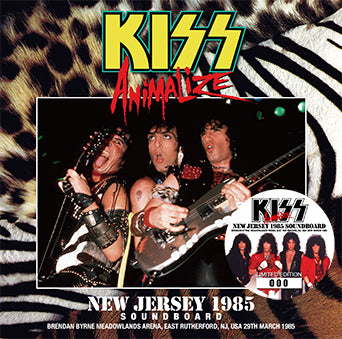 KISS / NEW JERSEY 1985 SOUNDBOARD STEREO SOUNDBOARD (2CD)