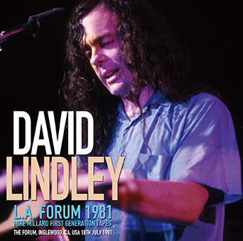 DAVID LINDLEY / L.A.FORUM 1981 MIKE MILLARD FIRST GENERATION TAPES (1CDR)