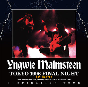 YNGWIE MALMSTEEN / TOKYO 1996 FINAL NIGHT DAT MASTER (2CD)