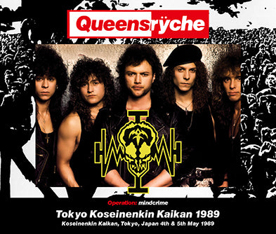 QUEENSRYCHE / TOKYO KOSEINENKIN KAIKAN 1989 (4CDR)