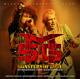 McAULEY SCHENKER GROUP / MONSTERS OF ROCK NUREMBERG 1986 MASTER TAPE (1CDR)