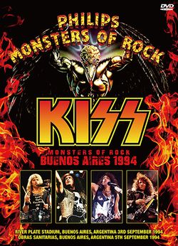 KISS / MONSTERS OF ROCK BUENOS AIRES 1994 (2DVDR)