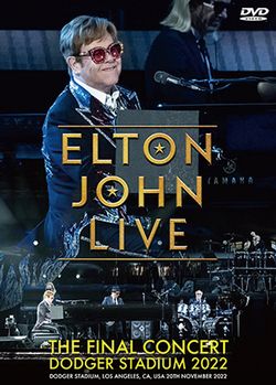 ELTON JOHN / THE FINAL CONCERT DODGER STADIUM 2022 PRO SHOT (2DVDR)