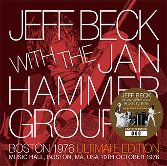 JEFF BECK w/JAN HAMMER GROUP / BOSTON 1976 ULTIMATE EDITION (2CD)