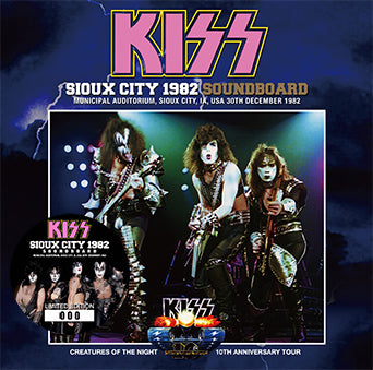 KISS / SIOUX CITY 1982 SOUNDBOARD 2nd Press (2CD)