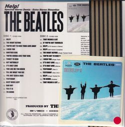 THE BEATLES / HELP! - SPECTRAL STEREO DEMIX 2CD EMPRESS VALLEY Snow Peak Cover Promo ver. (USED)