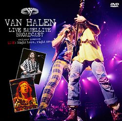 VAN HALEN / LIVE SATELLITE BROADCAST LOST WARNER VHS PRO SHOT (1DVDR)
