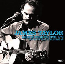 Load image into Gallery viewer, JAMES TAYLOR / BLOSSOM MUSIC FESTIVAL 1979 PRO SHOT  (1DVDR)
