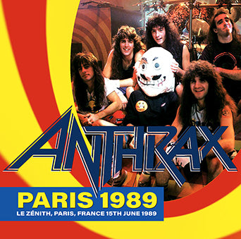 ANTHRAX / PARIS 1989 (2CDR)