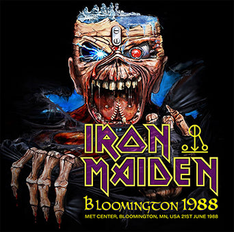 IRON MAIDEN / BLOOMINGTON 1988 (2CDR)