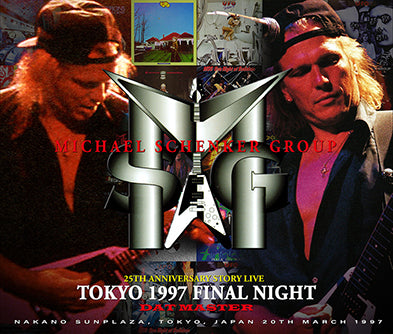 MICHAEL SCHENKER GROUP / TOKYO 1997 FINAL NIGHT DAT Master (3CDR)