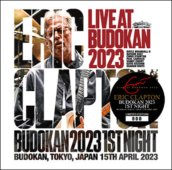 ERIC CLAPTON / BUDOKAN 2023 1ST NIGHT (2CD)