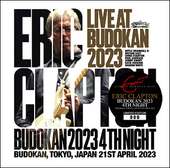 ERIC CLAPTON / BUDOKAN 2023 4TH NIGHT (2CD)