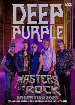 DEEP PURPLE / MASTERS OF ROCK ARGENTINA 2023 PRO SHOT (1DVDR)