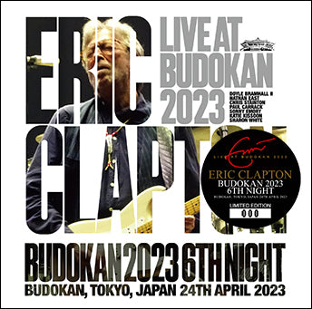 ERIC CLAPTON / BUDOKAN 2023 6TH NIGHT (2CD)