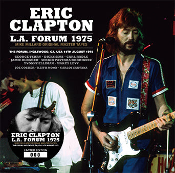 ERIC CLAPTON / L.A. FORUM 1975 MIKE MILLARD ORIGINAL MASTER TAPES NEW JACKET (2CD)