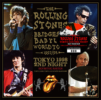 THE ROLLING STONES / TOKYO 1998 2ND NIGHT DEFINITIVE MASTER (2CD)