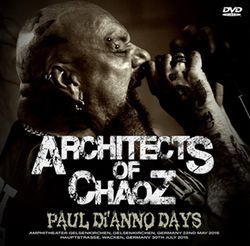 ARCHITECTS OF CHAOZ / PAUL DI'ANNO DAYS PRO SHOT (1DVDR)