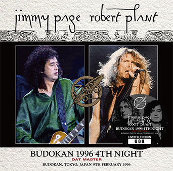 JIMMY PAGE & ROBERT PLANT / BUDOKAN 1996 4TH NIGHT DAT MASTER (2CD)