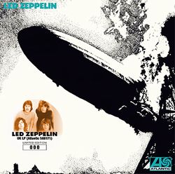LED ZEPPELIN / LED ZEPPELIN UK LP ATLANTIC 588171 TURQUOISE LETTERING (1CD)