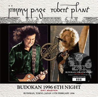JIMMY PAGE & ROBERT PLANT / BUDOKAN 1996 6TH NIGHT DAT MASTER (2CD)