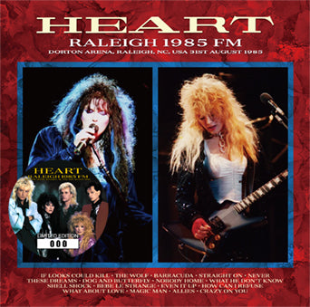 HEART / RALEIGH 1985 FM (2CD)